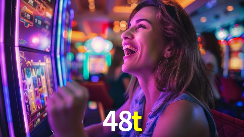 Sinta a adrenalina dos jogos de cassino com 48t